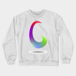 Letter G rainbow style Crewneck Sweatshirt